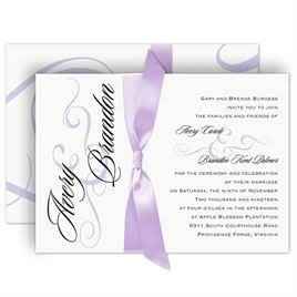 Invitaciones Lavanda. - 5