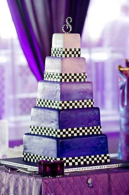 sorpresa pastel de boda estilo Racing! - 1