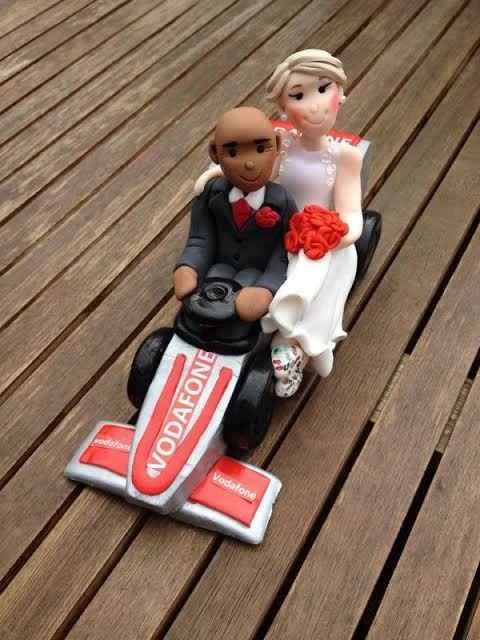 sorpresa pastel de boda estilo Racing! - 6