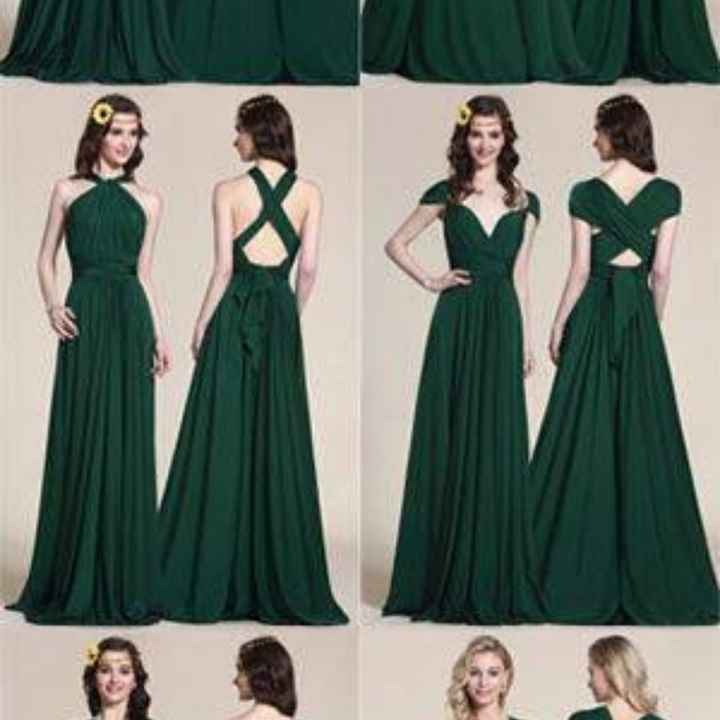 Vestidos de damas - 1