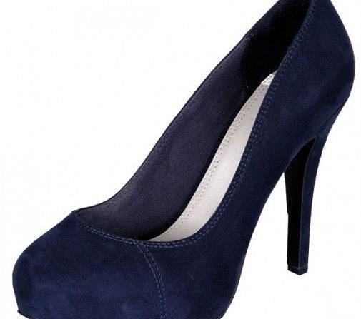 zapato azul
