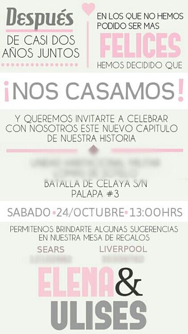 Invitaciones virtuales? - 2