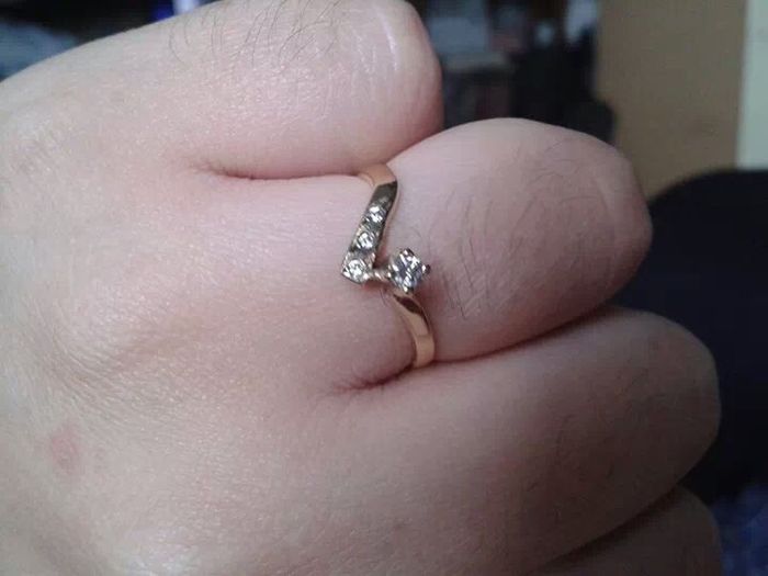 Les presento mi anillo de compromiso!! - 1