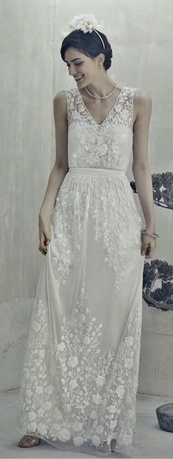 Alguien tiene fotos de algun vestido hecho en manta?? - 2