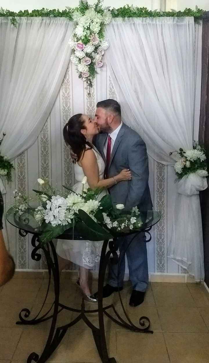 Nuestra boda civil, fue tan emotivo!!