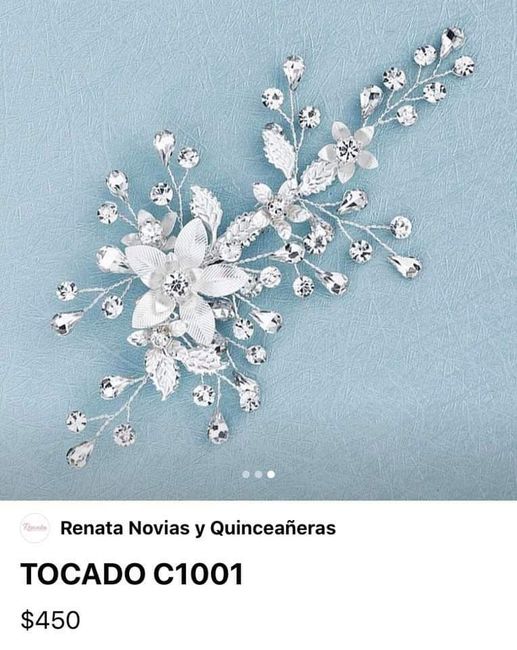 Invitaciones, velo o Tocado. 3