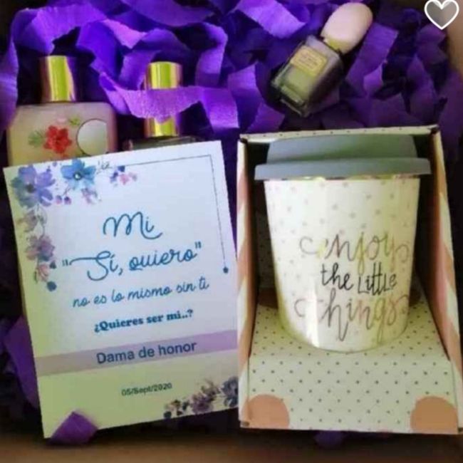 detalle damas de Honor💕 3