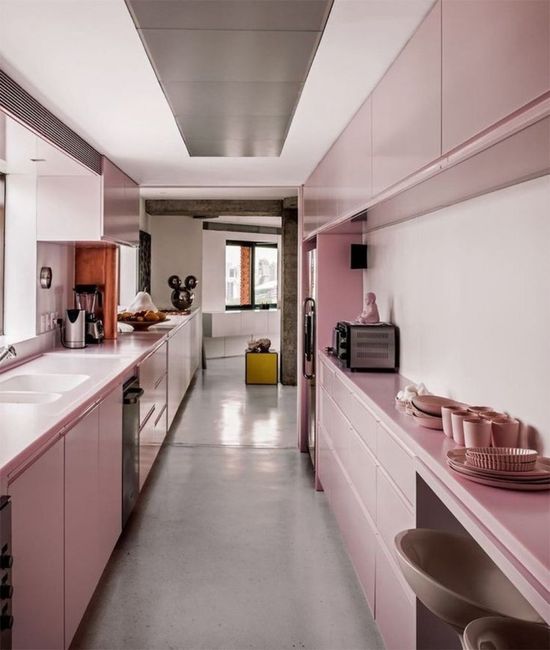 Decoración de cocina en rosa 💖 4