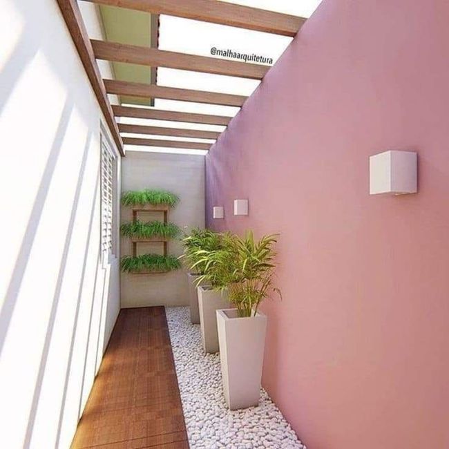 Decoración de exteriores en rosa 🏘️ - 5