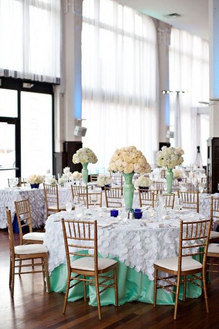 Mantelería en verde menta 💚 4