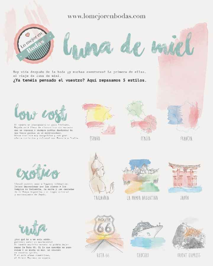 🎗️ Elección de destino para luna de miel en mes rosa 💓 - 1