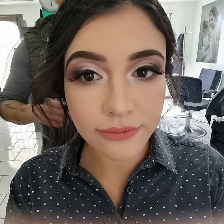 Prueba de maquillaje y peinado 🤗 - 5