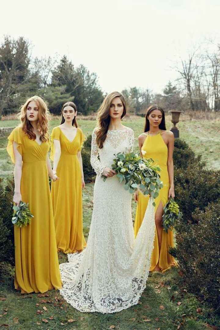 Ideas para damas en amarillo 🌈 - 2