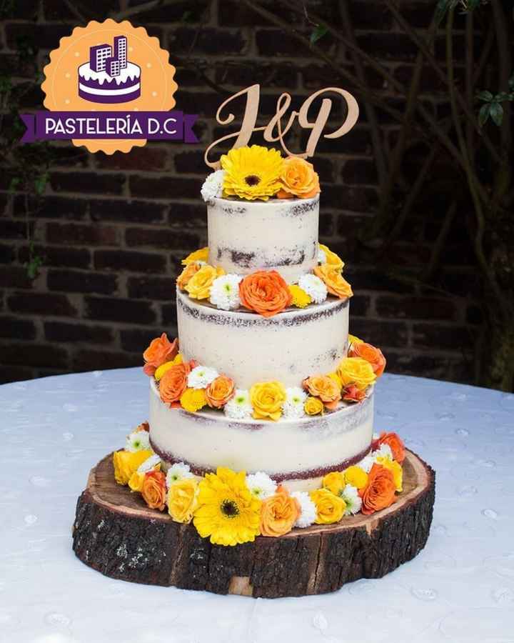 Pasteles con flores amarillas 🌻🌈 - 3