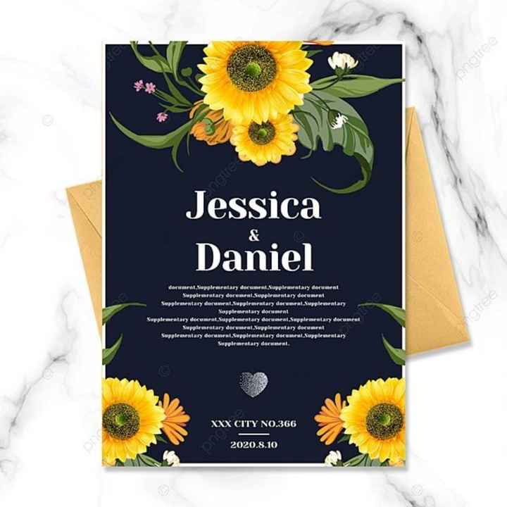 Invitaciones en amarillo 🌈🌻 - 4