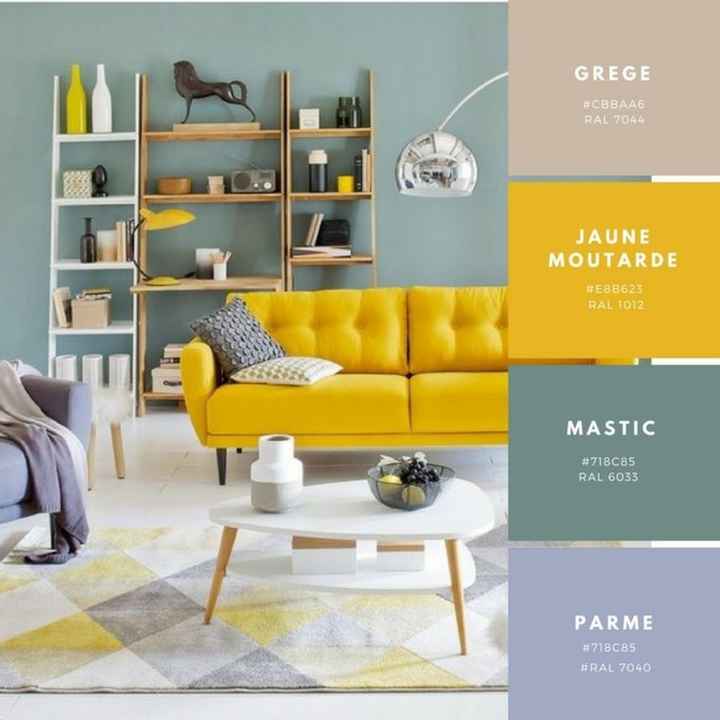 Decoración de interiores en amarillo 🌈 - 2