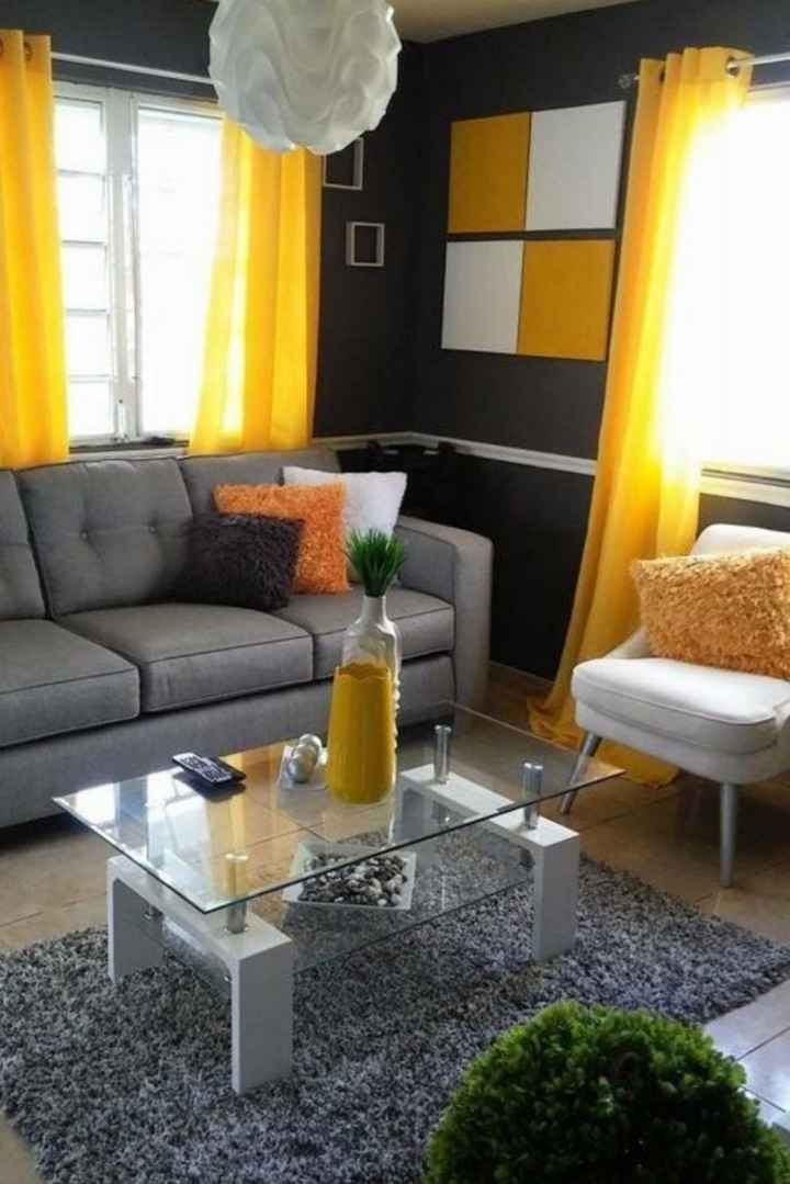 Decoración de interiores en amarillo 🌈 - 4