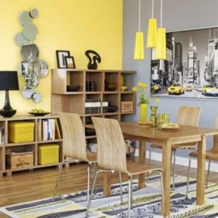 Decoración de interiores en amarillo 🌈 - 5