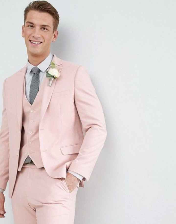 Trajes para los best man en rosa - 2