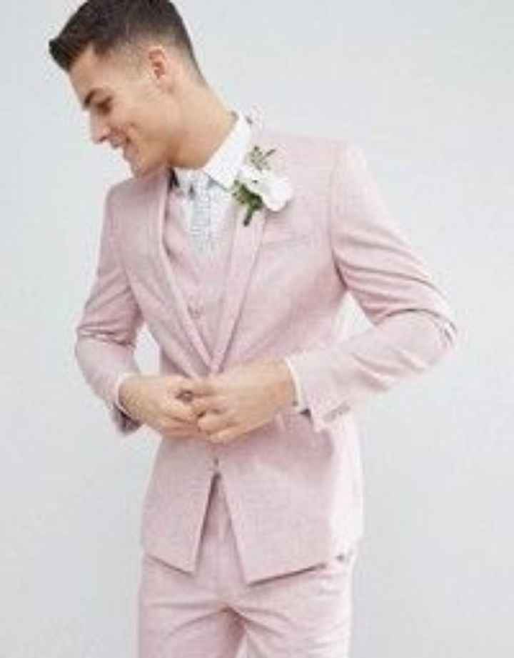 Trajes para los best man en rosa - 3