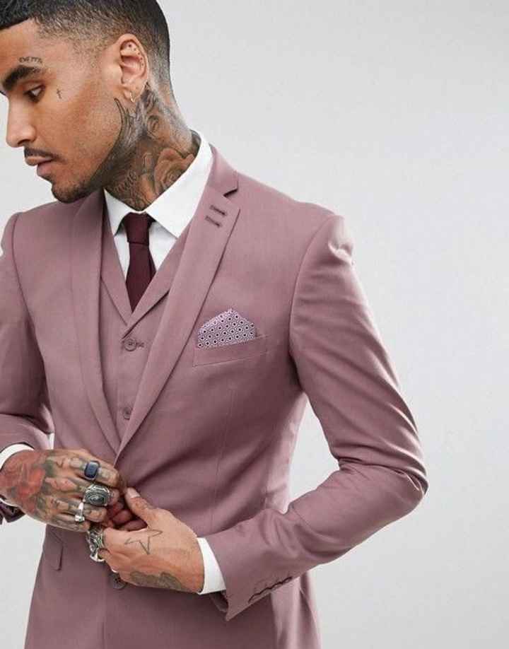 Trajes para los best man en rosa - 5