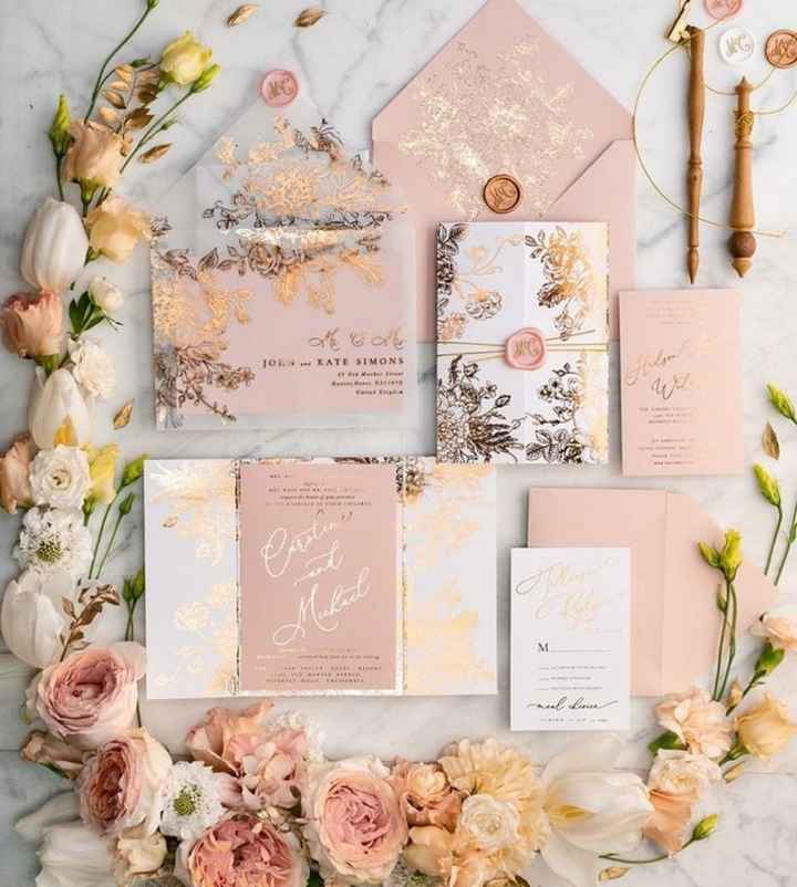 Invitaciones en color rosa 💌 - 6