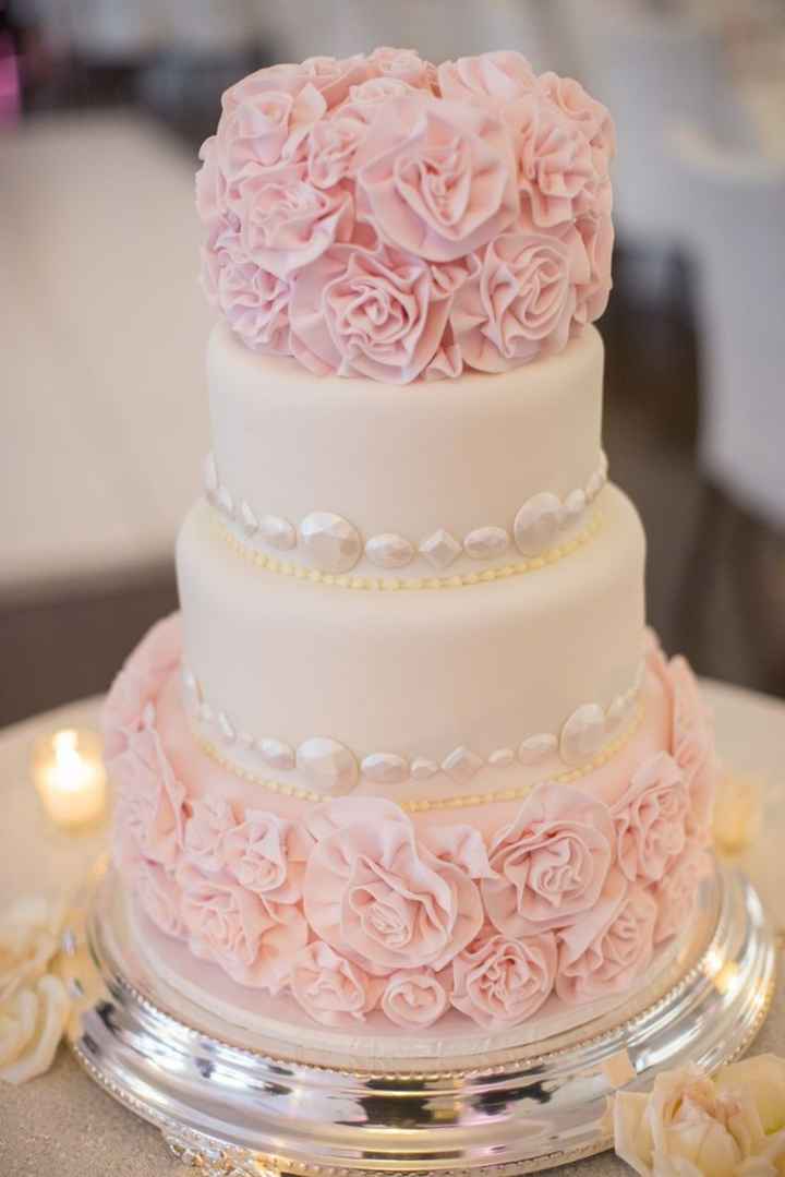 Pasteles con detalles rosas 🍰 - 5