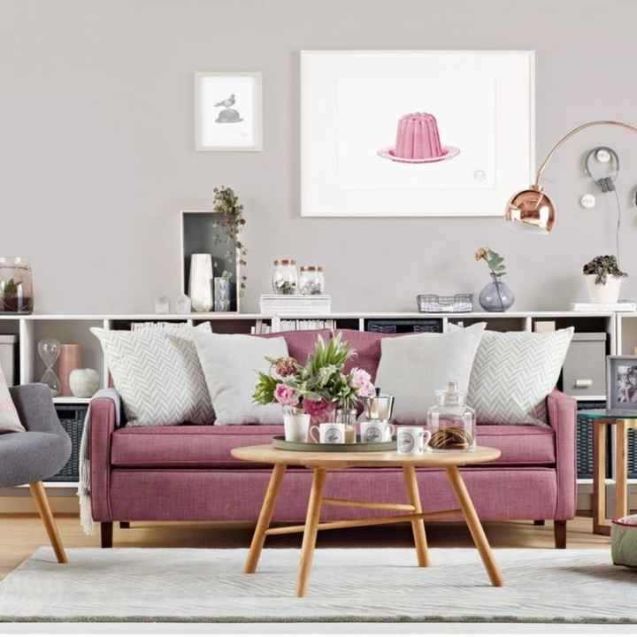 Decoración de sala en rosa 🛋️💓 - 3