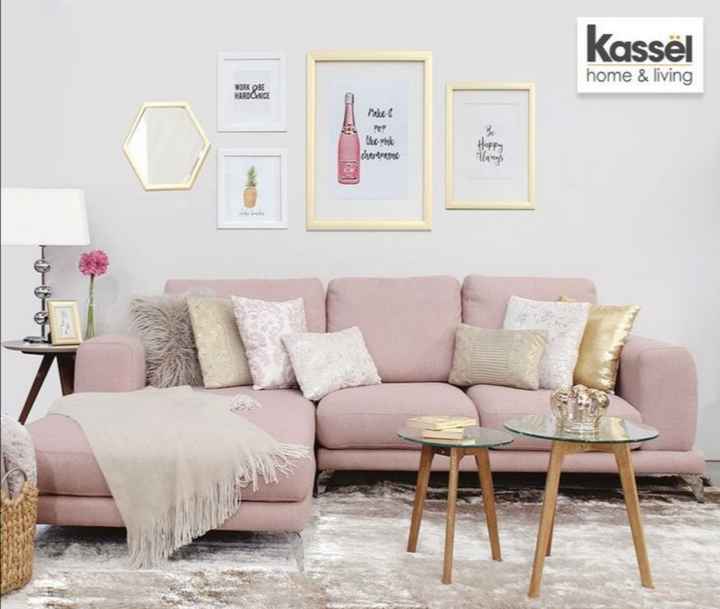 Decoración de sala en rosa 🛋️💓 - 10