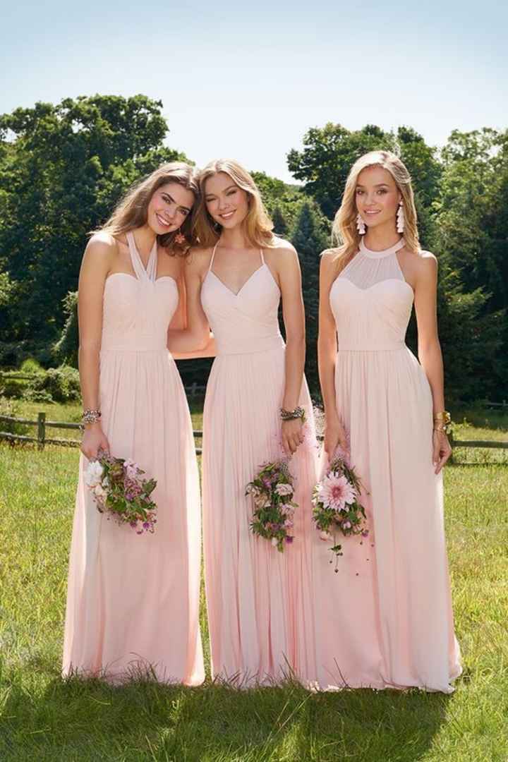 Damas en rosa pastel 💓 - Foro Moda Nupcial - bodas.com.mx