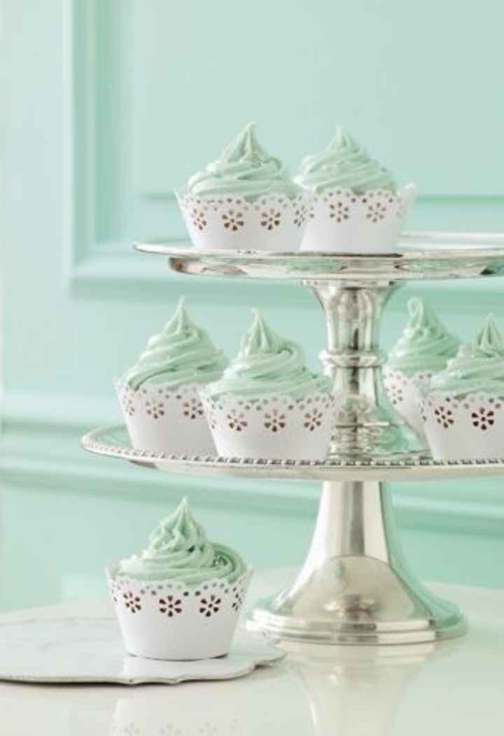 Mesa de postres en verde menta 😍 - 2