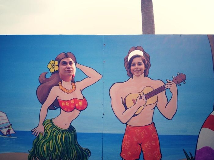 Tu y Yo en la playa... No se, piensalo!!