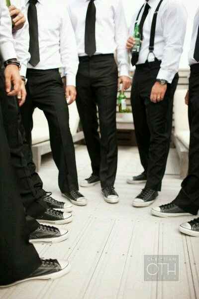 Fotos con los best men - 2