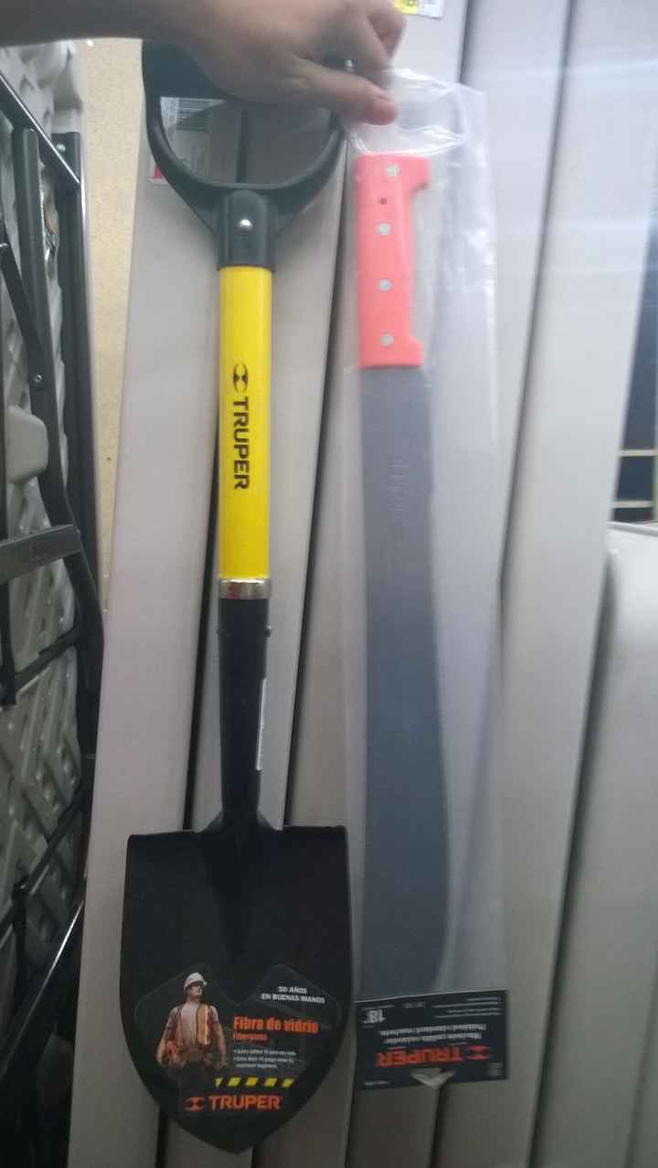 Pala y cuchillo!! buena broma - 1