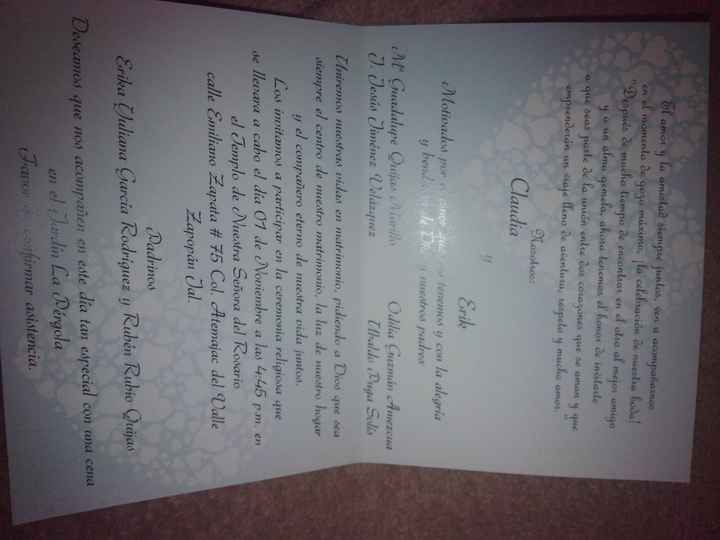 Mis invitaciones :) - 2