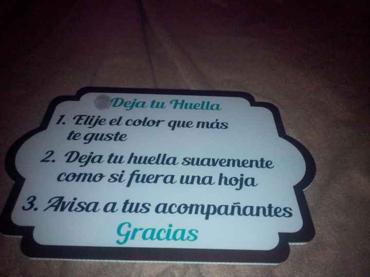 instrucciones árbol de huellas