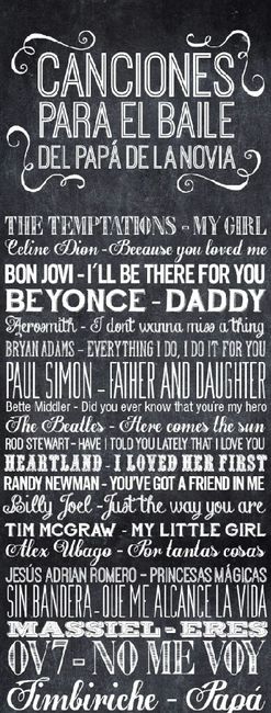 Canciones para el vals con papá - 1
