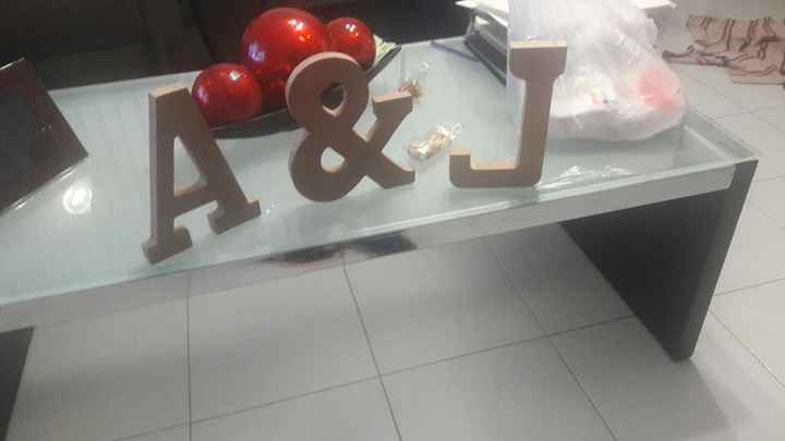 Letras decorativas. - 1