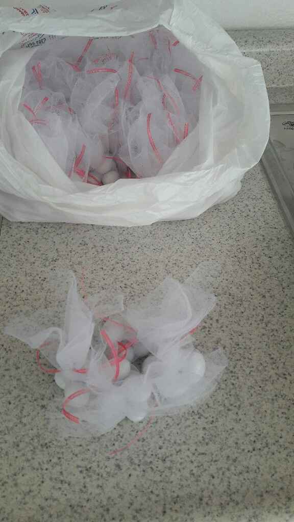 Nuestras cajitas con almendras! - 1