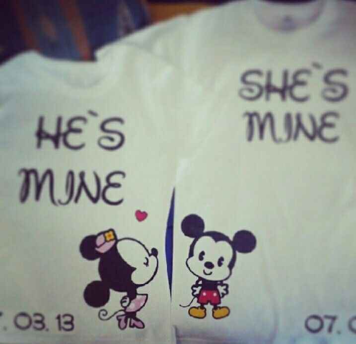 Playeras para pareja