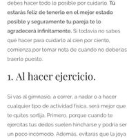  Cuando debes quitarte el anillo de compromiso - 2
