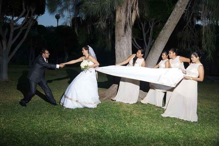 Mi vestido de dama de honor