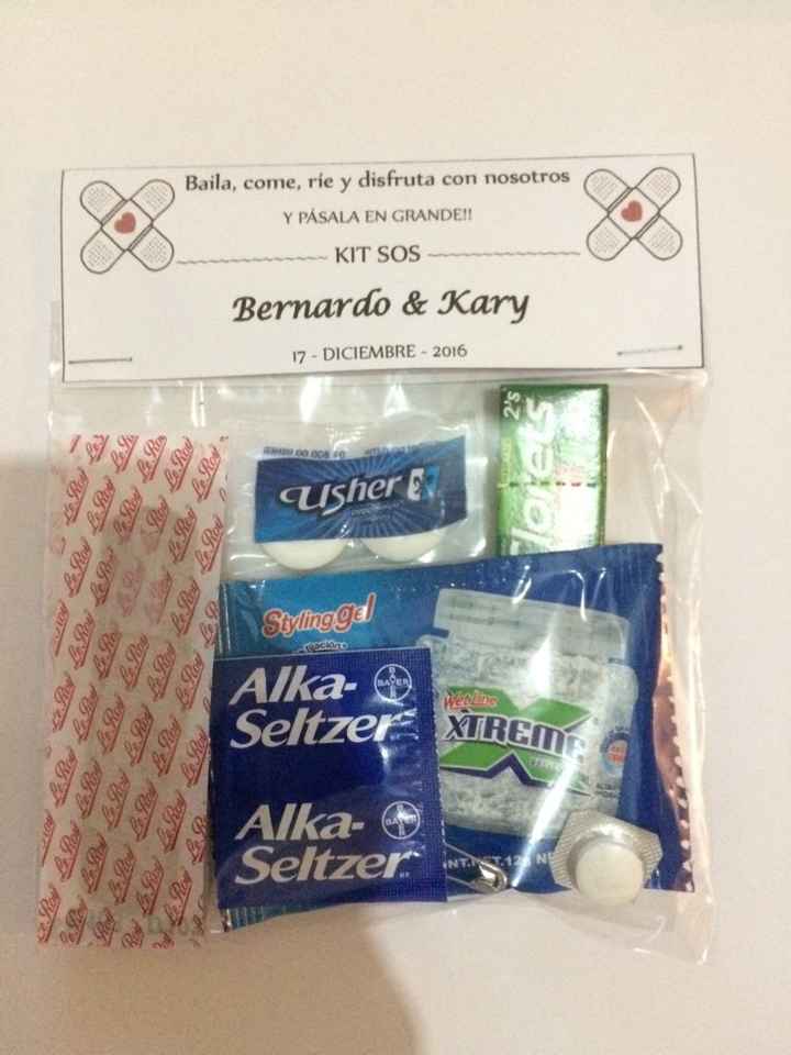 Kit de emergencia invitados - 3