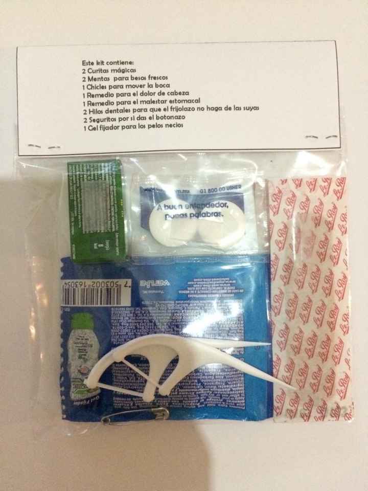Kit de emergencia invitados - 4