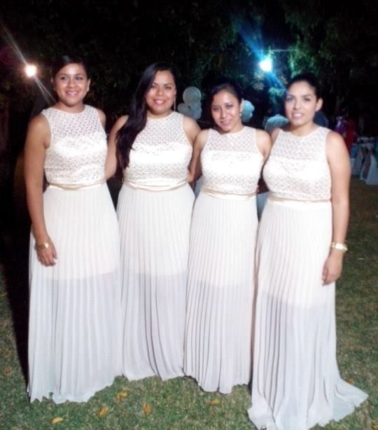 Mi vestido de dama de honor