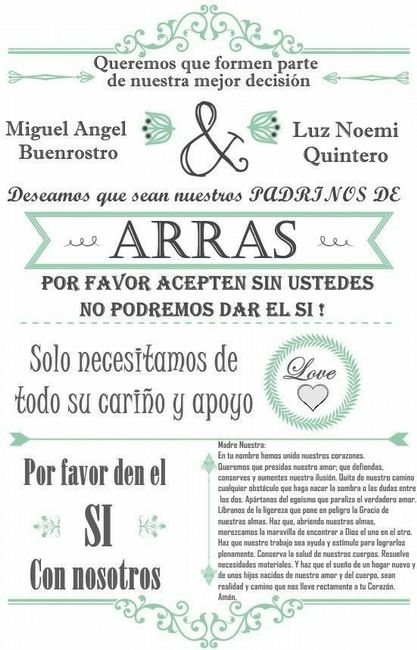 Cómo pedirle a una pareja de amigos que sean tus padrinos de argollas? - 1