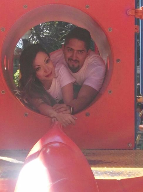 Atorados en el tunel de los niños jajaja