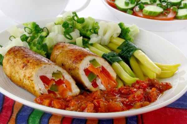 Pechuga rellena