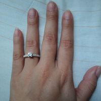 Anillo de compromiso 2 semanas antes. - 1