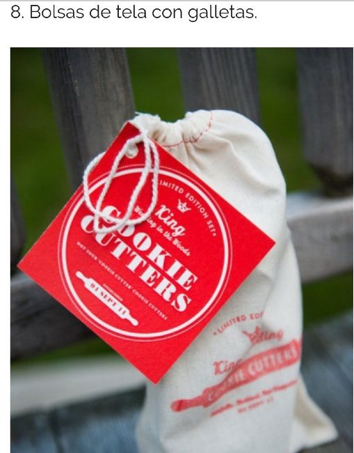 14 originales regalos para los invitados - 8